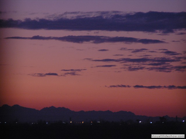 Sunrise in Yuma