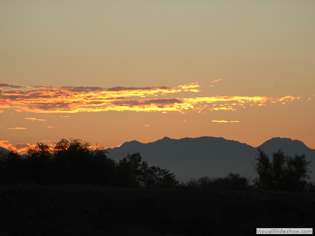 Sunrise in Yuma