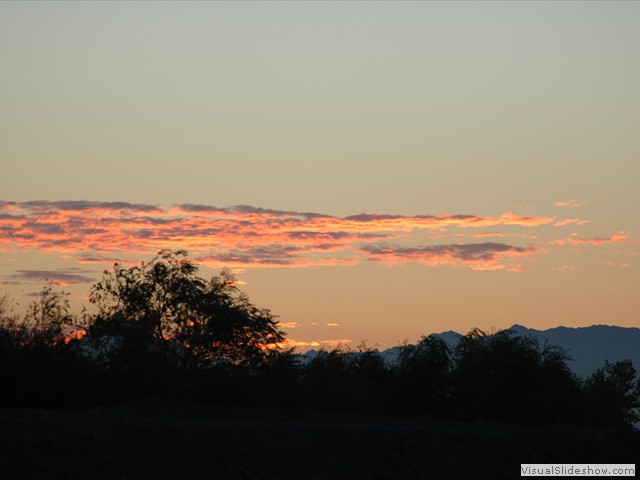 Sunrise in Yuma