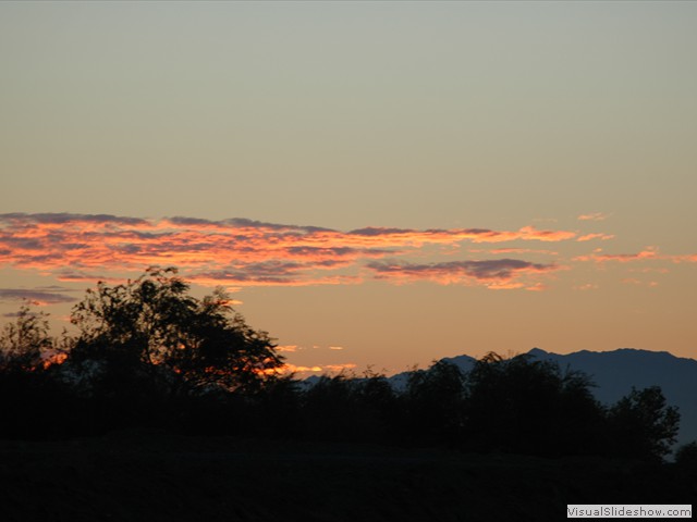 Sunrise in Yuma